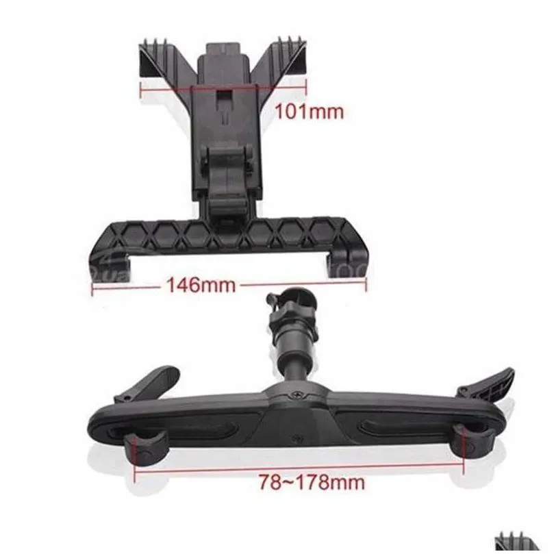 holder for car tablet stand back seat headrest mount holder for ipad universal tablet pc gps on car accessories