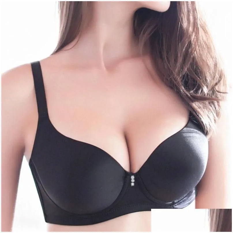 Sexy Bras For Women Push Up Brassiere Lingerie Underwear Underwire Bra Adjustable Straps Plus Size Bralette Tops B C D Cup