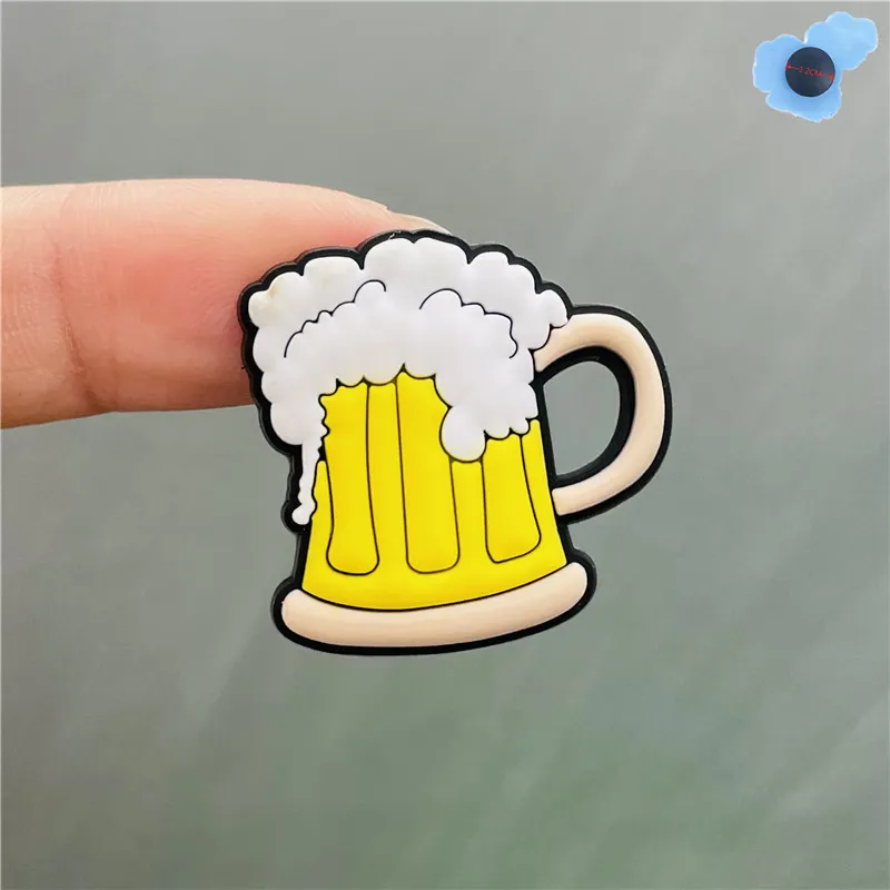 beer red wine drink milk tea shoe decoration shoe accessories clog charms for bracelets backpack jibz kids x mas gifts shoe decorations aliexpress