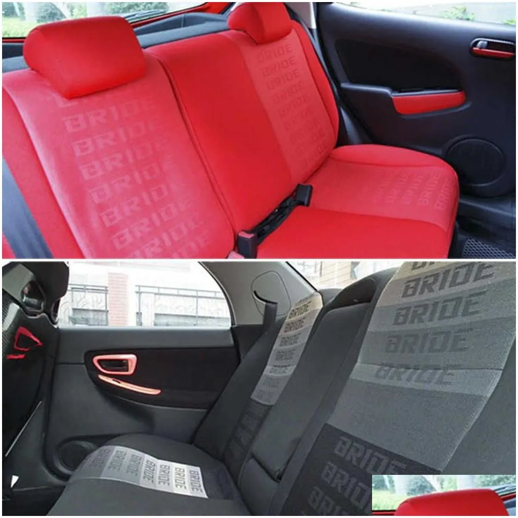 car seat covers 100cm x160cm black jdm bride racing car seats fabric bride fabric cloth auto fabric interior accessory rs-bag041