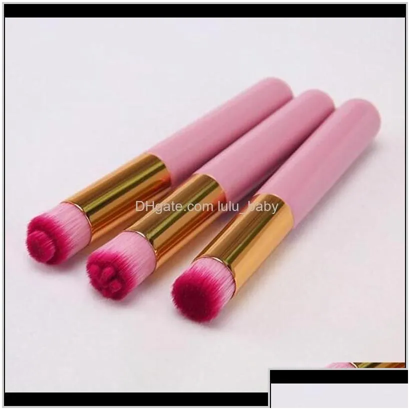 Professional Blackhead Cleaning Brush Eye Lash Shampoo Brush Eyebrow Nose Beauty Makeup Tools Cleanser Pink White 3 Types Head Qk8Dm