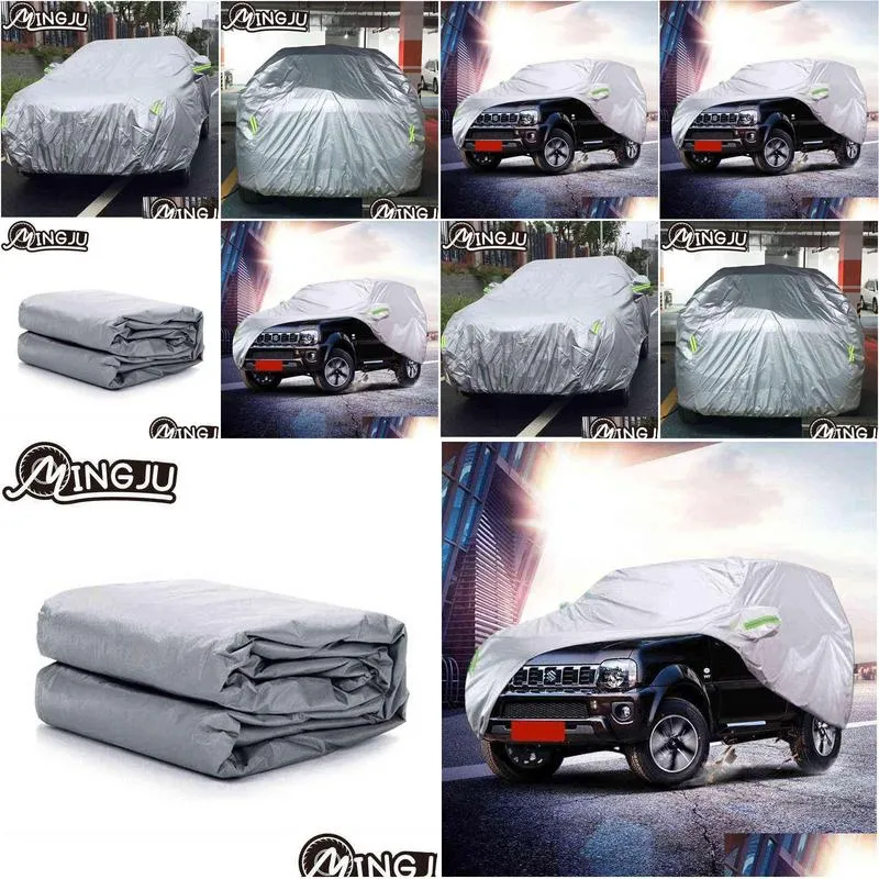 for suzuki jimny waterproof car covers outdoor sun protection exterior parts accessories w220322