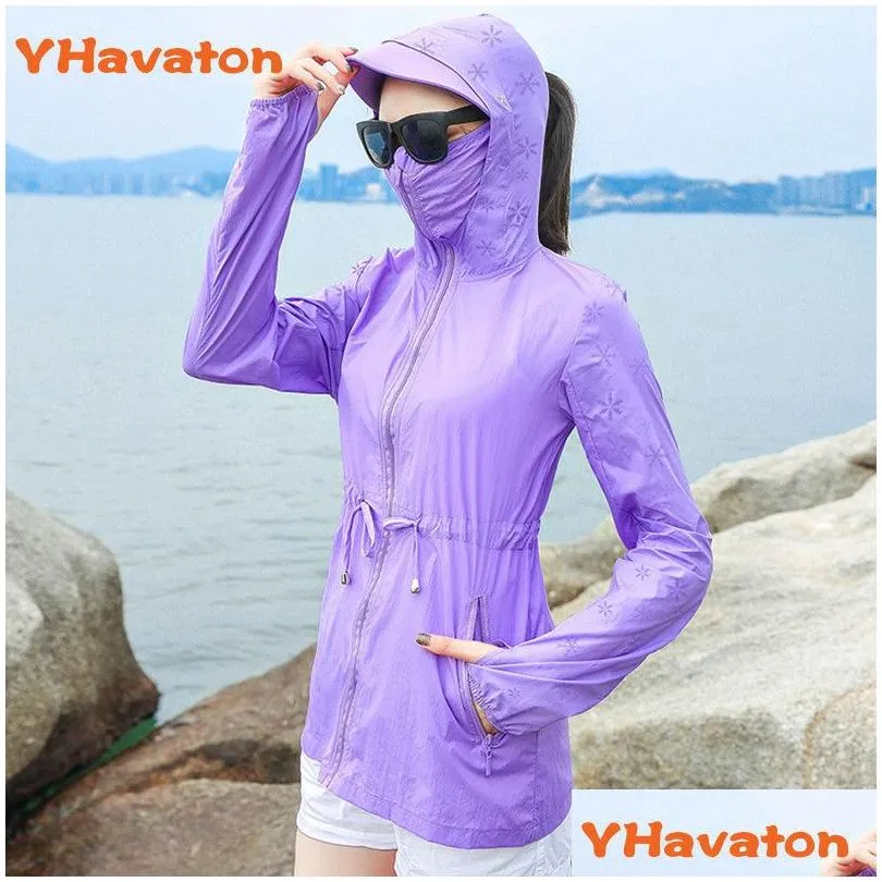 summer shirts hiking fishing shirt breathable sunscreen blouse women quick drying upf 50 long sleeve hooded fishing shirts y200622