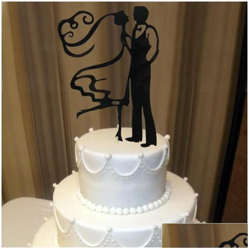 acrylic the bride groom funny wedding cake decorations personalized decorating topper oh011 94jt5