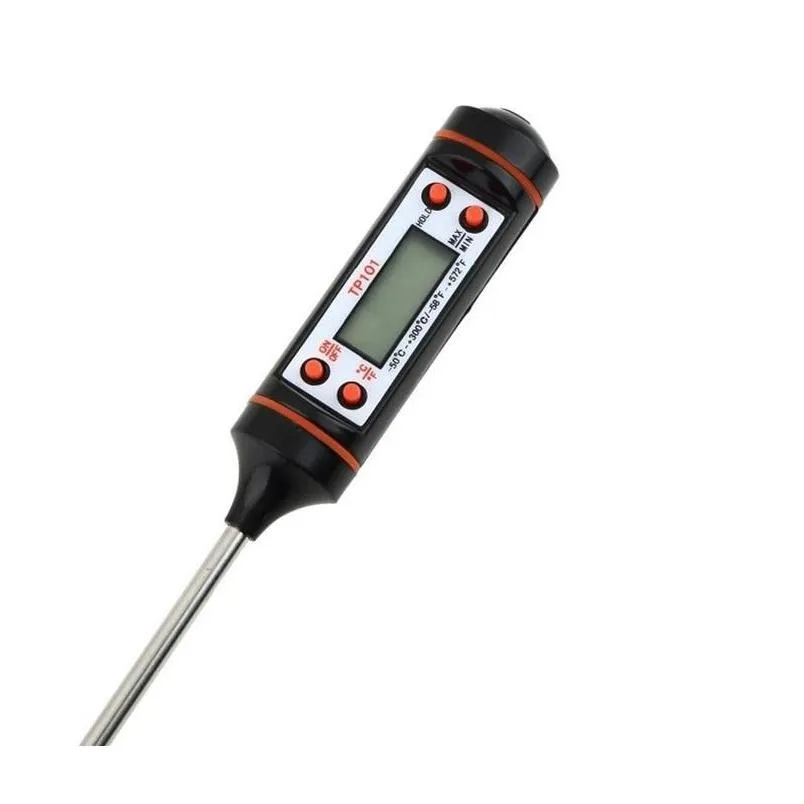 meat kitchen food thermometer probe digital bbq cooking tools ss water milk no battery bwdbe