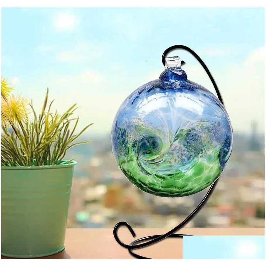 ornament display stand iron stand rack for hanging glass globe air plant terrarium witch ball holder wedding home decor tta2080