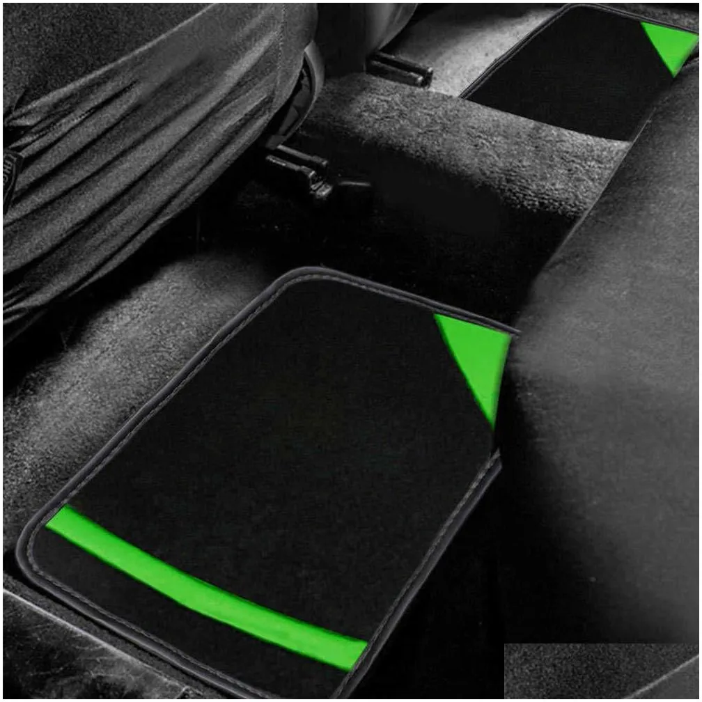 4pcs car floor mats for citroen universal c2 c3 c4 c5 c6 c8 ds3 ds4 ds5 ds7 c-elysee xsara bx c1 carpet mats auto accesories