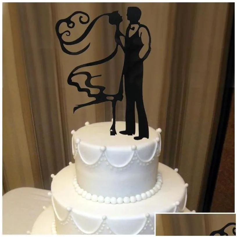 acrylic the bride groom funny wedding cake decorations personalized decorating topper oh011 94jt5