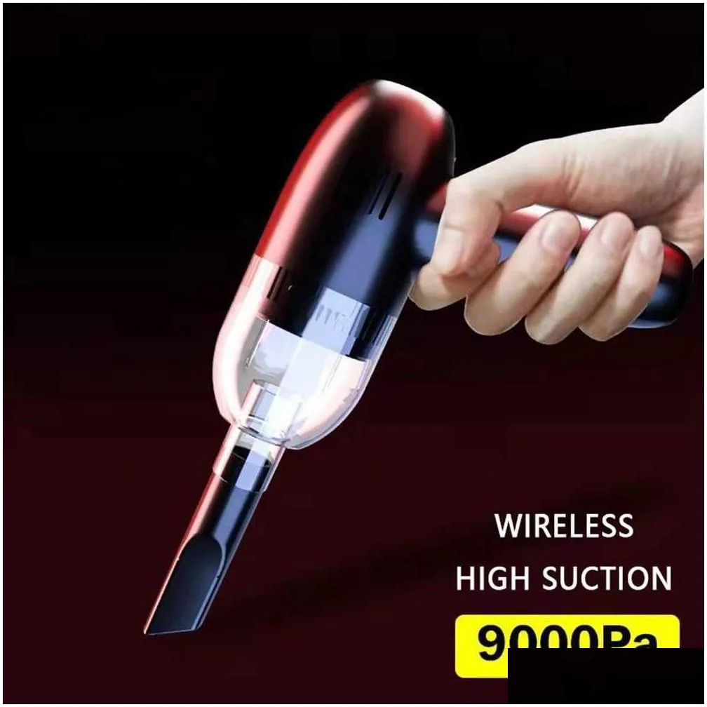 mini car vacuum handheld portable high power wireless vaccuum cleaner for vehicle desktop keyboard household 1012