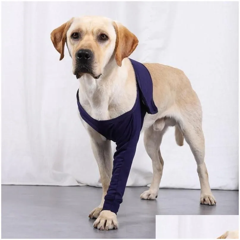 Dog Apparel Clothes Restore Cuff Sleeve For Pet With Protective Foreleg Anti-licking SleeveDog