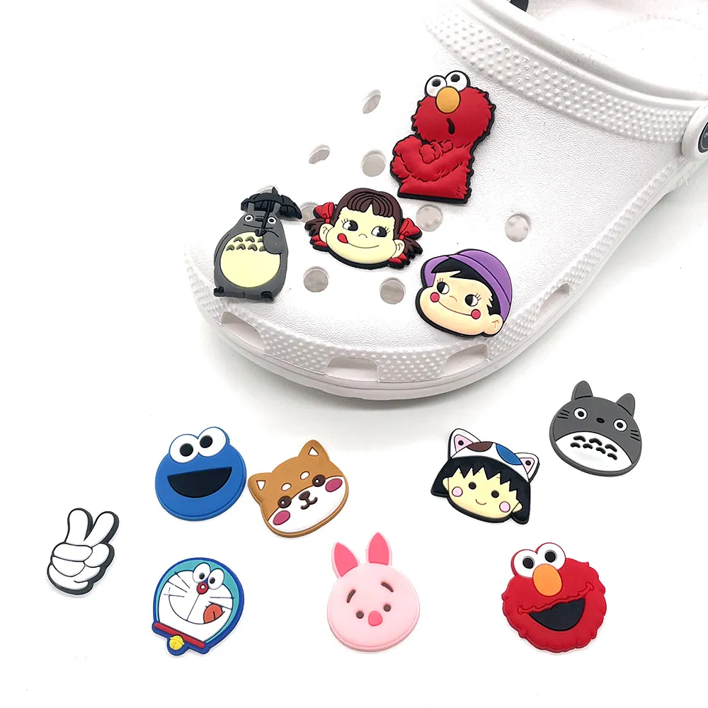1pc cartoon anime ranking of kings shoe charms jibz cool shoe decoration clog fit for garden buckle kids partys gifts