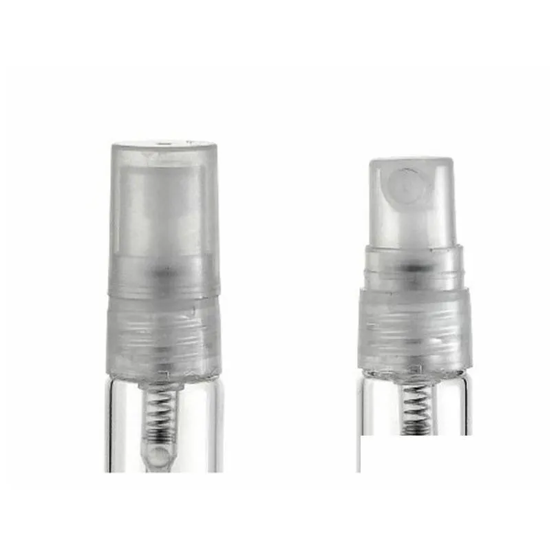 1ml 2ml 3ml 5ml 10ml Empty Glass Perfumes Bottle Empty Refillable Spray Bottle Small Parfume Atomizer Perfume Sample Vials