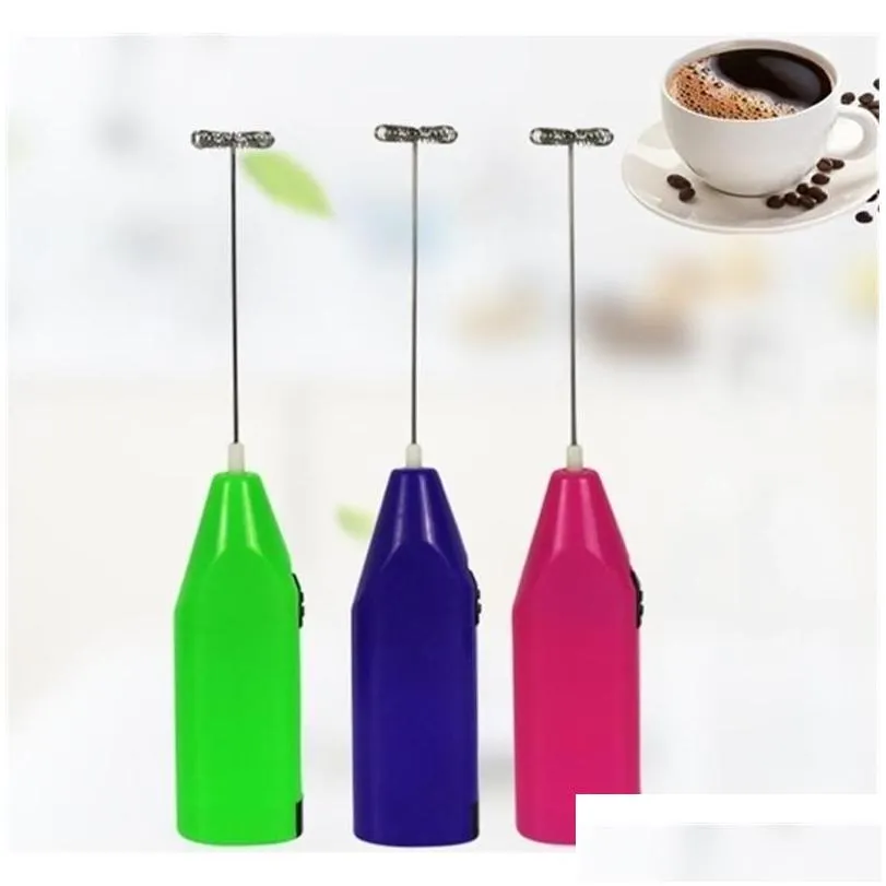 coffee automatic electric milk frother foamer drink blender whisk mixer egg beater hand held kitchen stirrer cream shake mixer vt0823