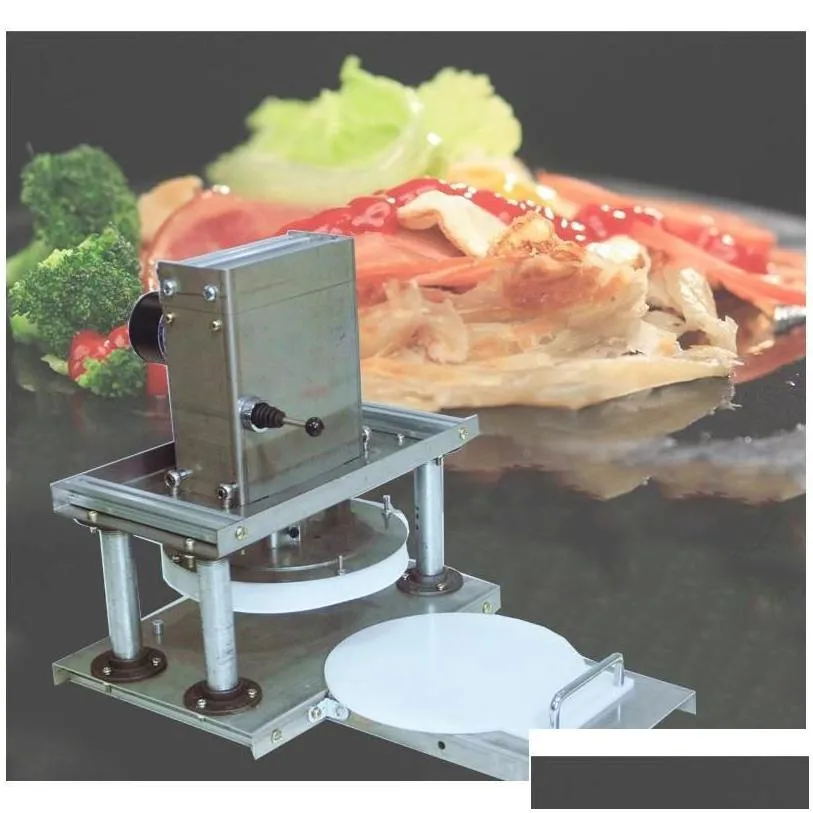 chaohuolb-21 commercial stainless steel electric tortilla press machine tortilla making machine commercial pizza dough pressing bspcf