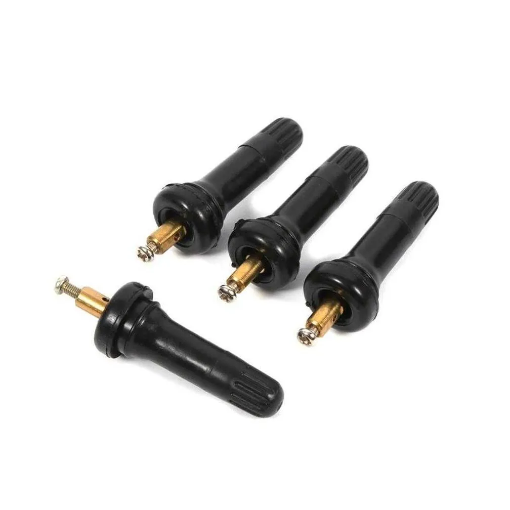 universal tpms tire pressure monitoring system tire valve stems anti-explosion snap in tire valve stems rubber+metal