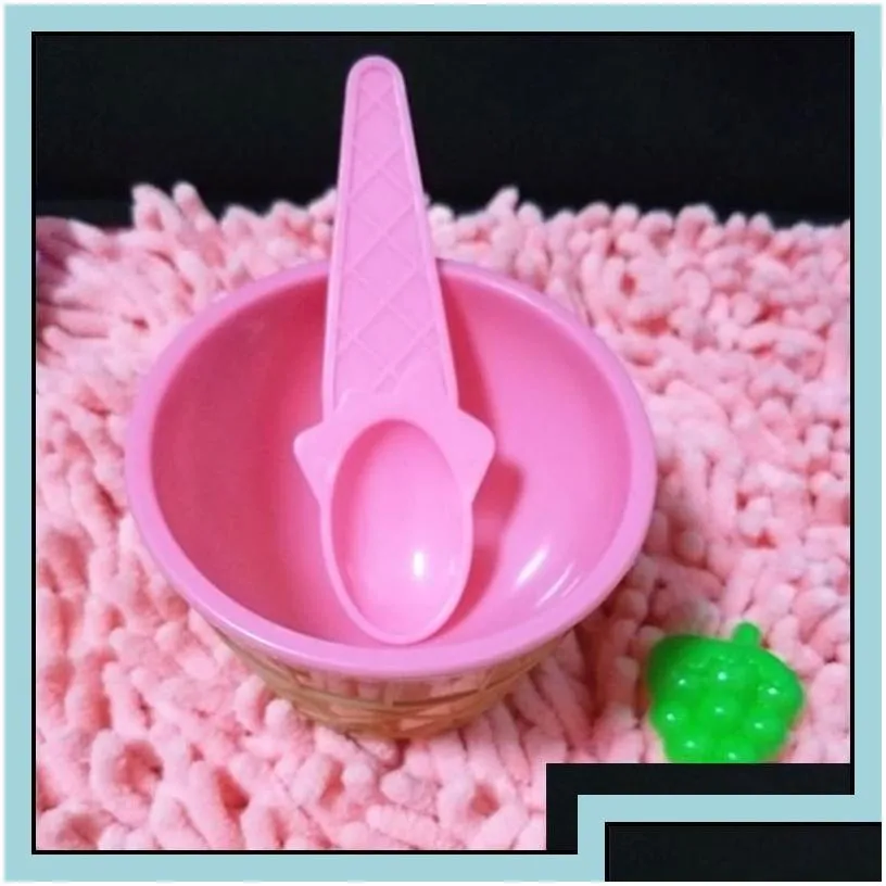 spoons ice cream spoon plastic dessert yogurt cake summer children kids birthday party supplies only drop delivery 2022 home gar