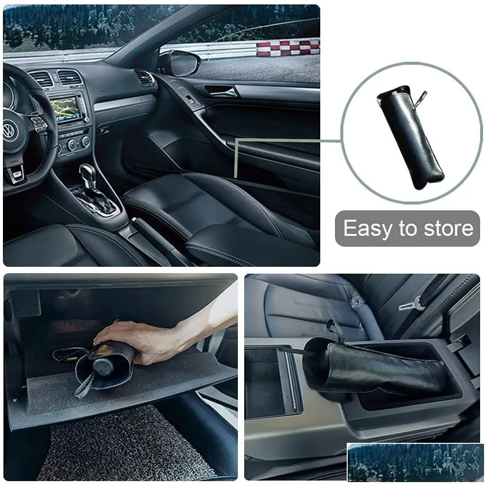 upgraded temporary window sun blocker front car windshield sun shade umbrella most vehicles with 360ﾰrotation bendable handle foldable