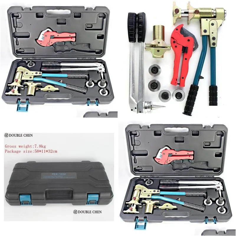 hydraulic tools pex pipe crimping tool clamping fitting pex-1632 16-32mm for rehau fittings plumbing