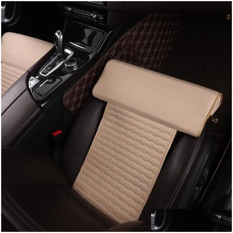 car seat covers leather leg foot thigh support cushion universal single piece four seasons extended type