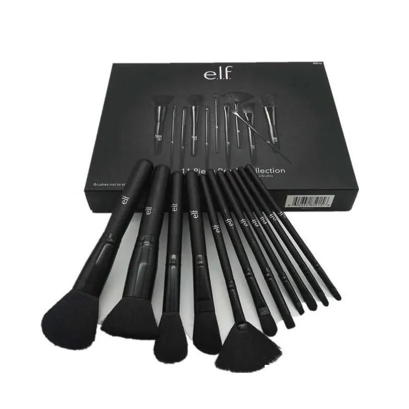 makeup brushes 11pcs/set elf brush set face cream power foundation mtipurpose beauty cosmetic tool with box drop delivery health too