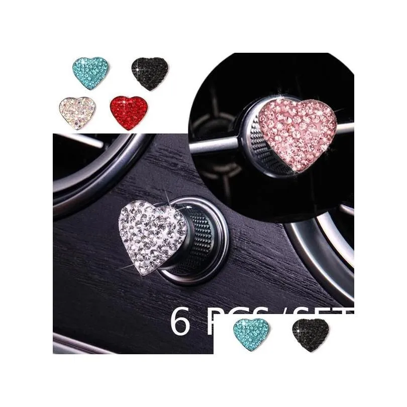 diamon car sticker decal crystal rhinestone auto start engine ignition key bling for interior decoration accessories decorations