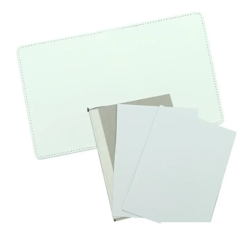 wholesale a4 a5 a6 sublimation blank journal notepads plain white heat transfer customized printing notebook