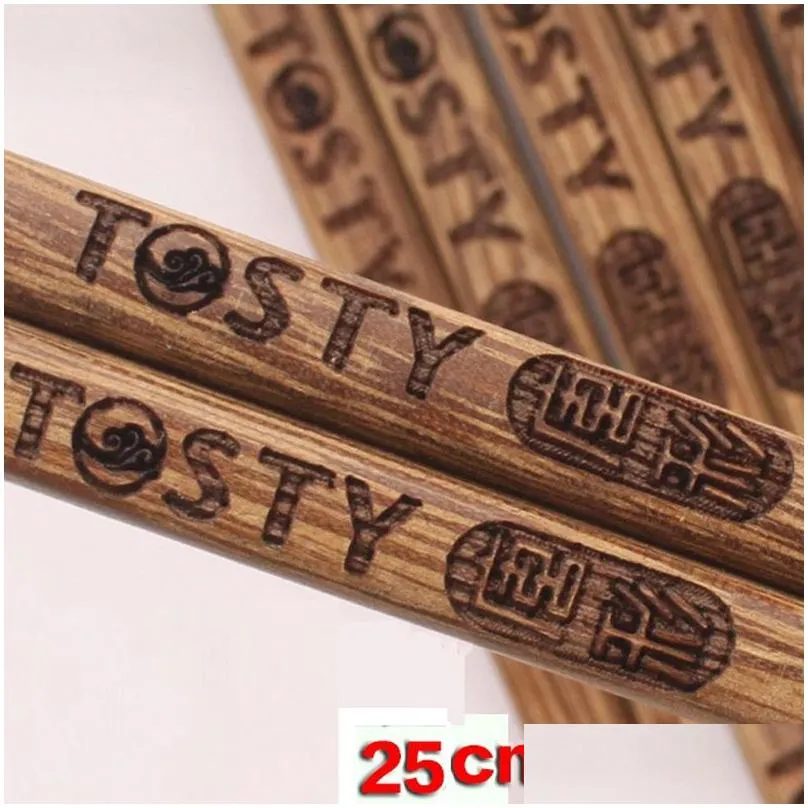 New arrival Creative Personalized Wedding favors and gifts, Customized Engraving Wenge wood Chopsticks Free custom logo LX0804