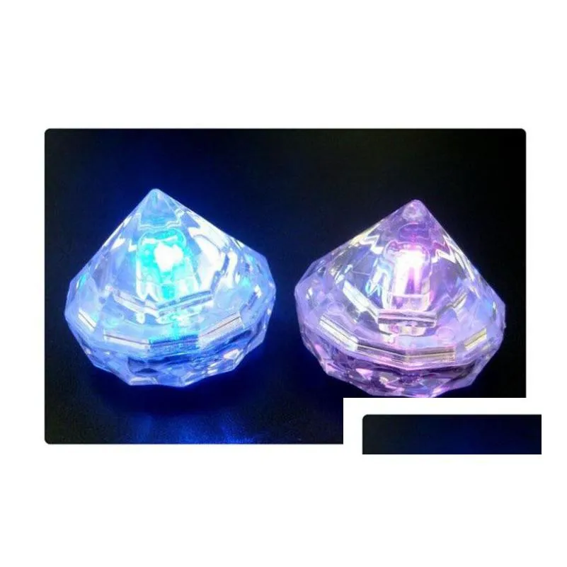 diamond led colorful induction light ice romance romantic bar wedding special colorful luminous ice waterproof drink party gift