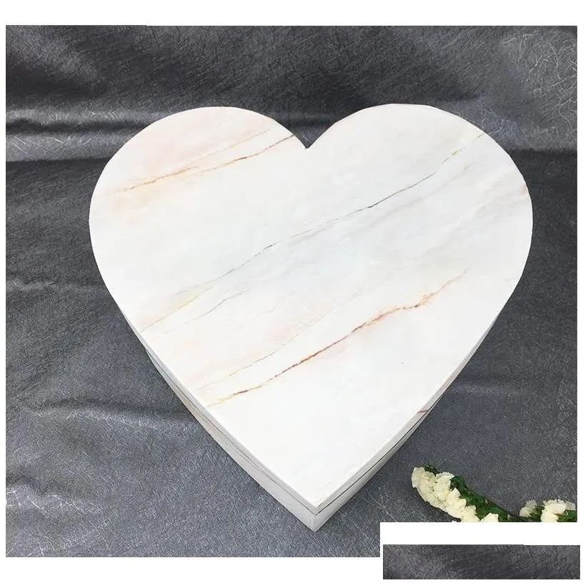 3pc/set 33cm florist boxes candy boxes heart shaped box roses packaging for gifts christmas flower gift jllvgm yummyshop