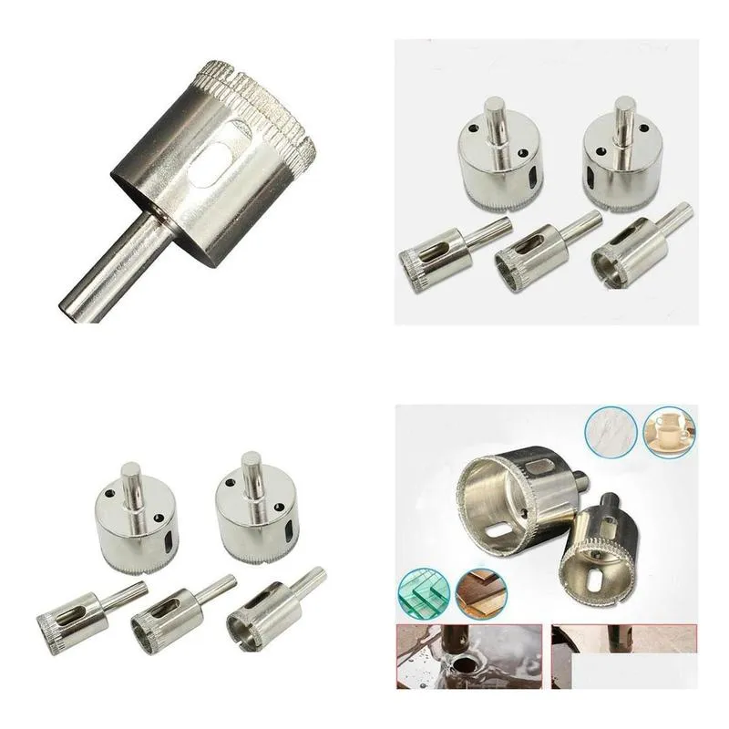 diamond hole saw drill bit tool marble glass diamond core drill bit ceramic tile bead knife glass dila jlldcu yummyshop