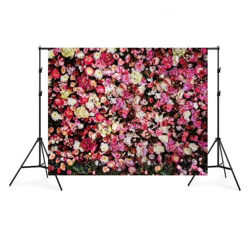 3d rose flower theme p ography background 150x200cm wedding bridal born shower birthday party p o backdrops