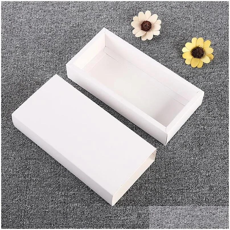 22.9*11*4.5cm Kraft paper gift Box Flower Gift Packaging Box Packing for Socks/Scarf/ Underwear Paper Carton paper box LZ0808