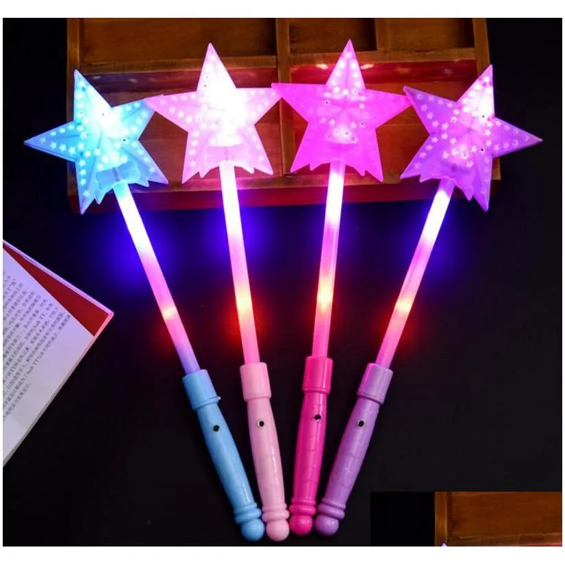 selling concert light stick star hollow glow magic stick bunny children flash stick led light toy