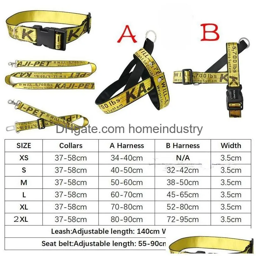 no pull dog harness and leashes set grande durable gold chain nylon pets dog collar leash long rope lettered collars for small medium large dogs