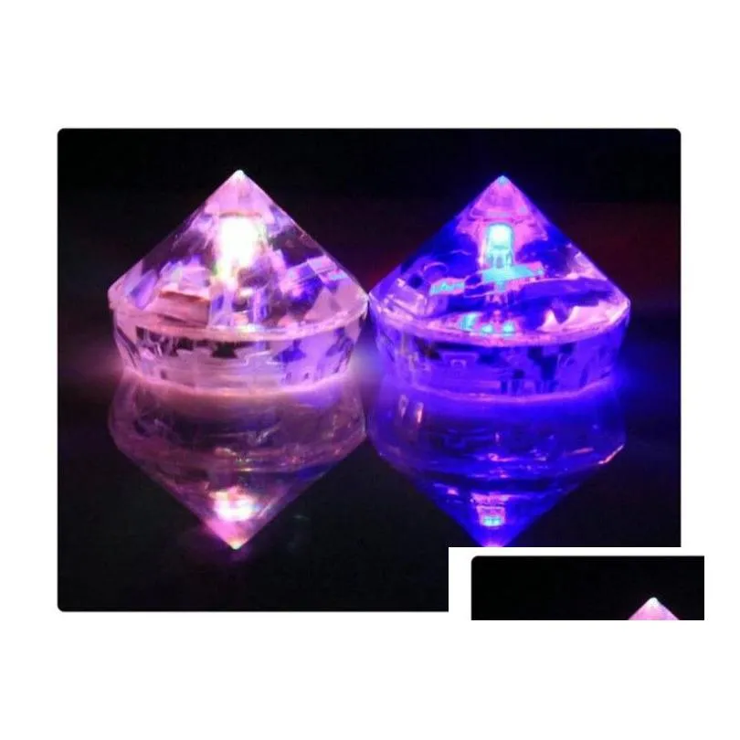 diamond led colorful induction light ice romance romantic bar wedding special colorful luminous ice waterproof drink party gift