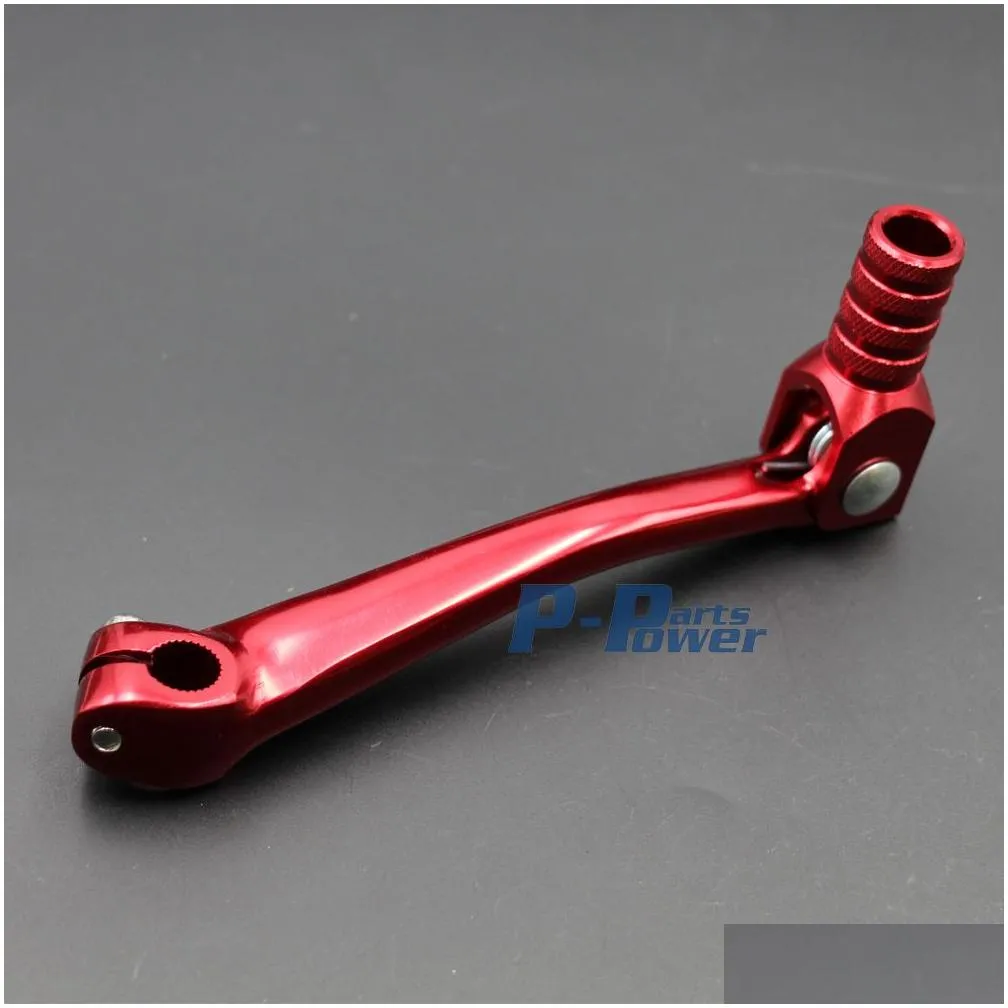 2020 motorcycle cnc aluminum folding gear shift lever fit kayo apollo bosuer 110/125/140/150/160/250cc dirt bike pit bikes gear lever