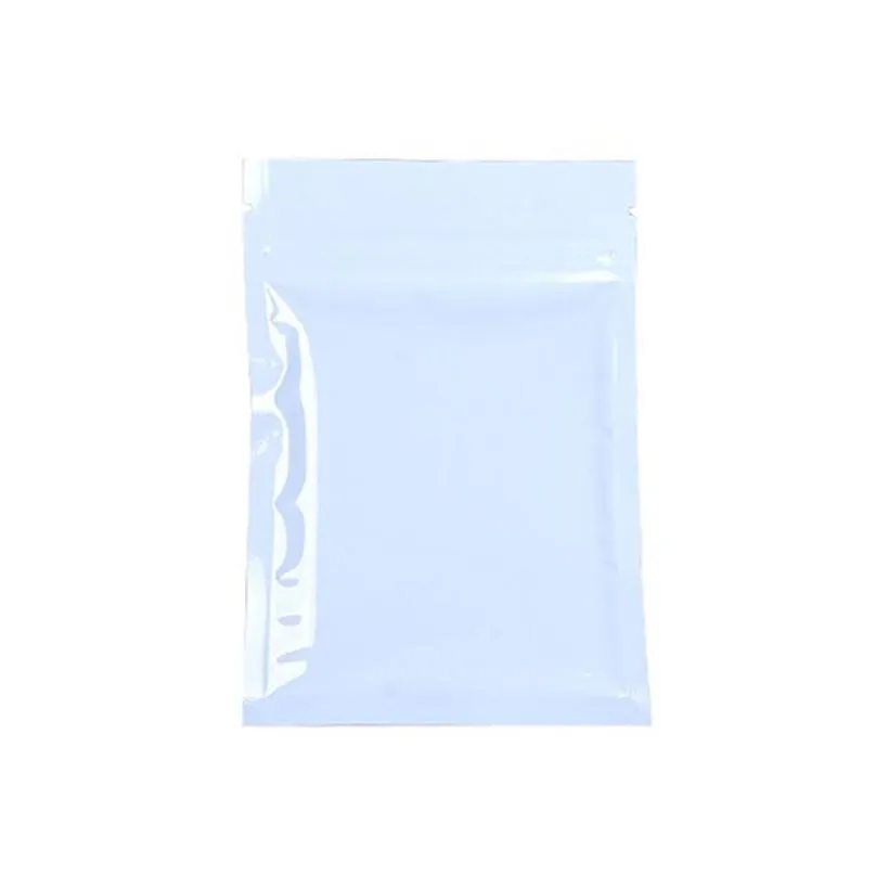 6 Size 6 colors Metallic Mylar Self sealing Bags Flat Black Aluminum foil Packing Bags plastic bags LX1041