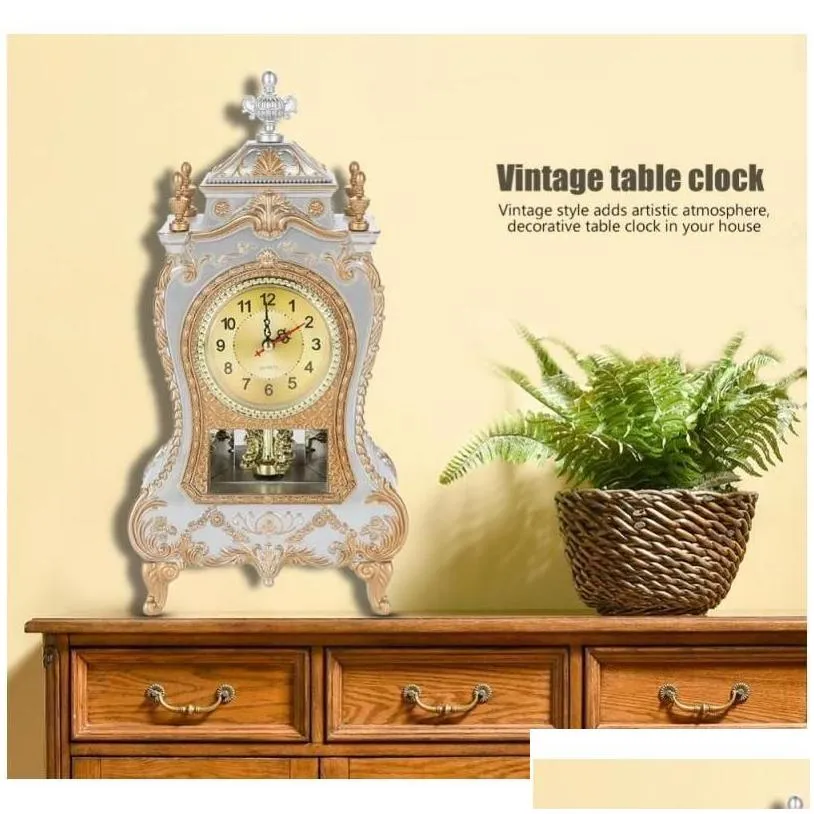 desk alarm clock vintagetable clock classical sitting room decorative tv cabinet luxury clocks home decor uob3t