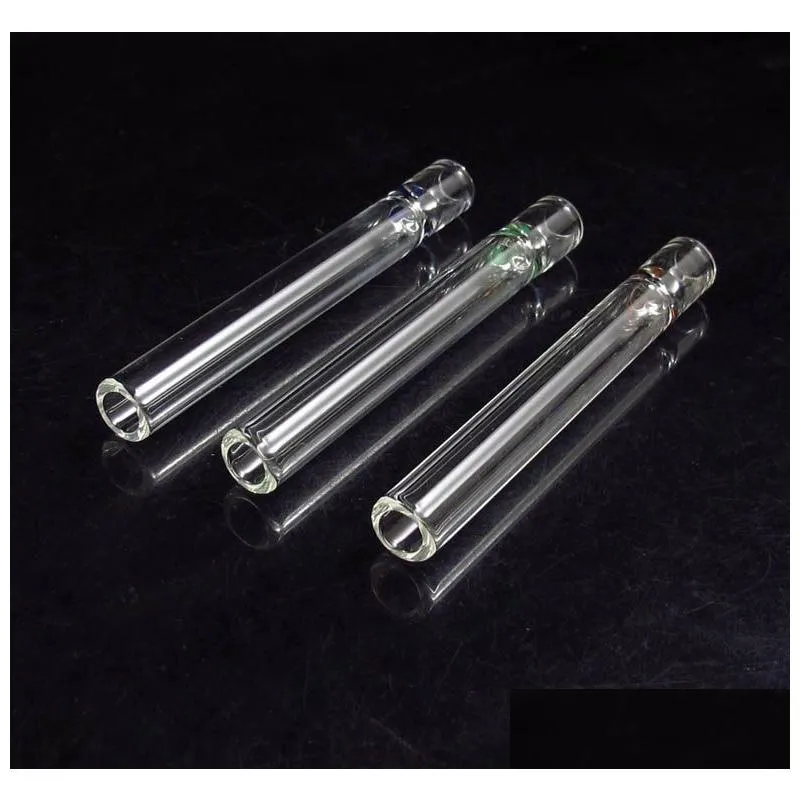 12mm concentrate taster glass one hitter smoke pipe tobacco spoon heavy mix color wholesale