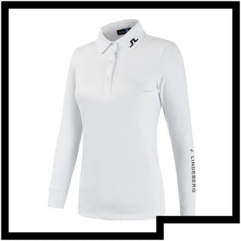 golf t-shirts j lindeberg golf apparel men women spring and autumn long-sleeved t-shirt breathable shirt -40 220923