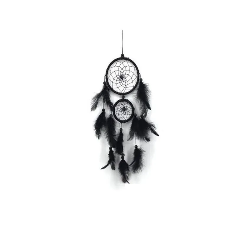 novelty items dream catcher room decor feather weaving catching up the dream angle dreamcatcher wind chimes indian style religious mascot