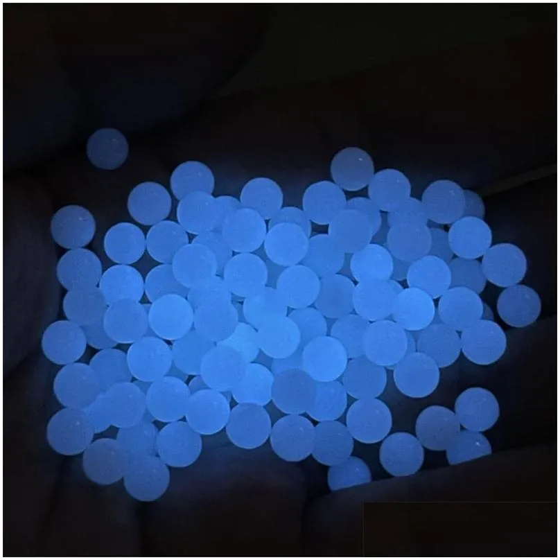 hookahs 4mm 6mm 8mm 10mm 12mm 14mm terp slurper pearl balls luminous glowing blue green cyan terp pearls for quartz banger nails glass bongs dab
