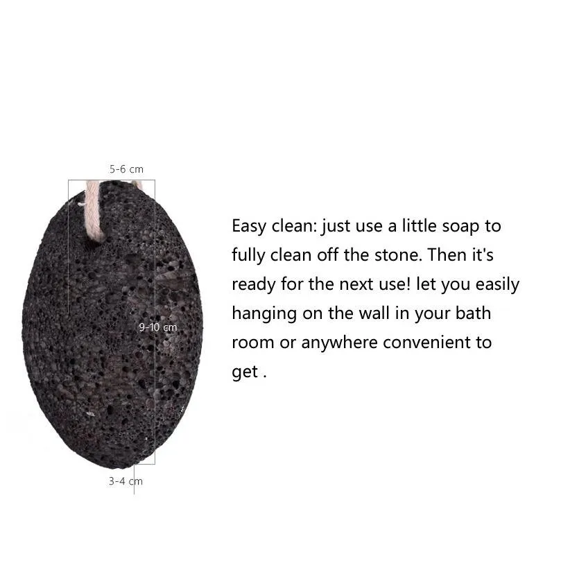 natural earth lava pumice stone for foot callus remover pedicure tools skin care
