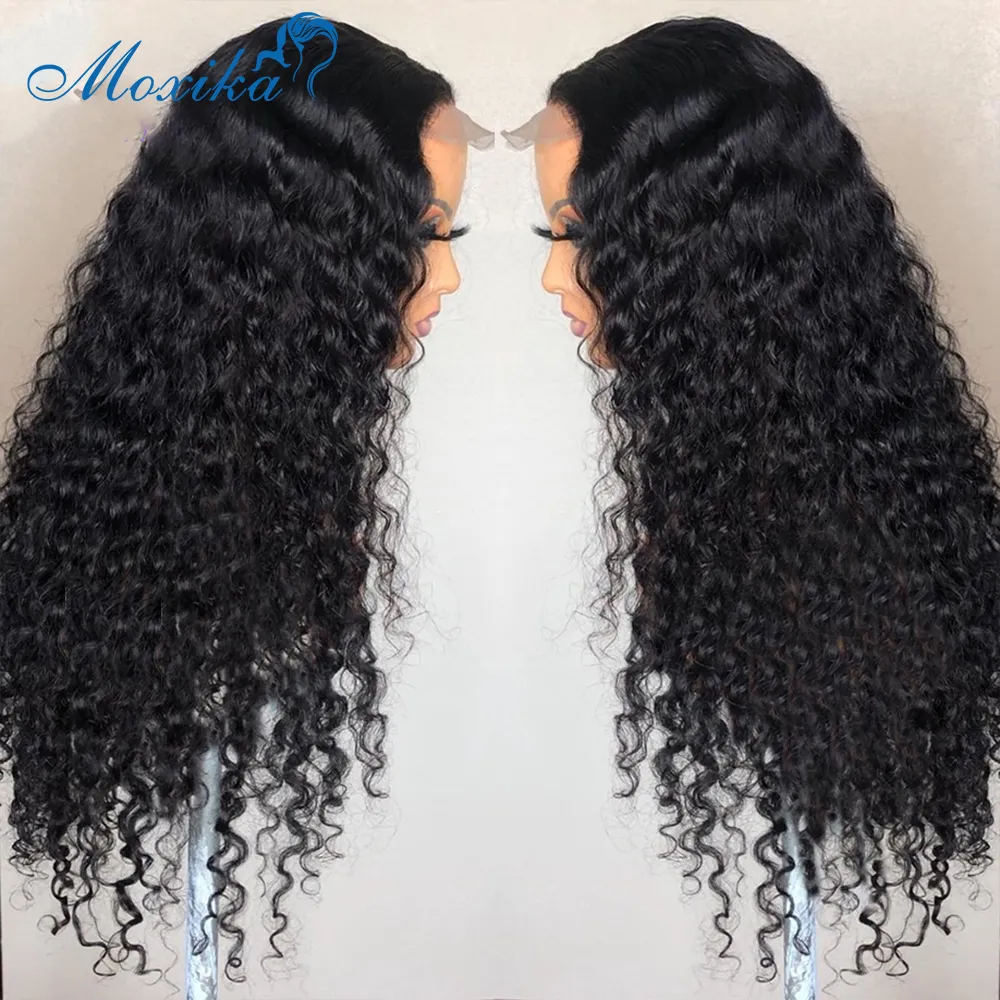 Deep Wave Frontals Wigs for Women Human Hair Wig Brazilian Human Hair Wig Curly Human Hair Wig LaceFront Wig Curly Hair Products