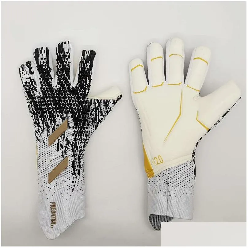 4mm goalkeeper gloves finger protection professional men football gloves adults kids thicker goalie soccer glove
