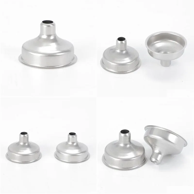 small funnel for most hip flasks kitchen flask wine pot wide mouth stainless steel funnels wholesale