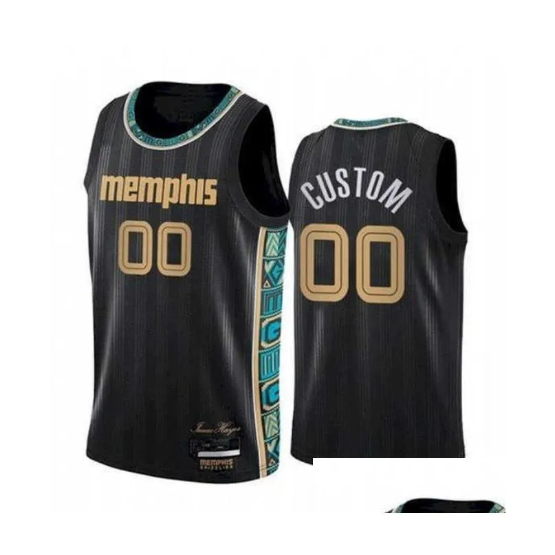 men youth kids ja morant 12 grizzlie basketball jerseys mem retro men season city jersey s-xxl