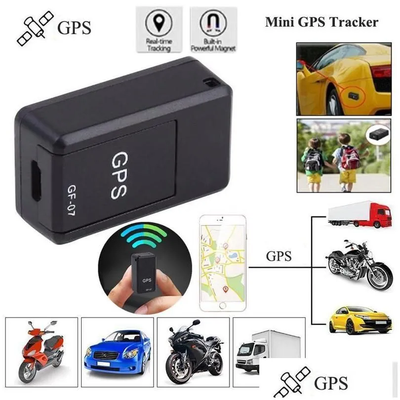 smart mini gps tracker car gps locator strong real time magnetic small gps tracking device car motorcycle truck kids teens