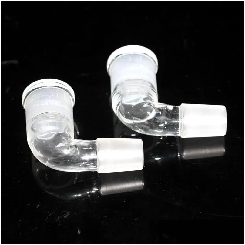 20 style drop down adapter for bong hookahs smoking accessories 14mm male female 18mm oil rigs dab glass water pipes bowl