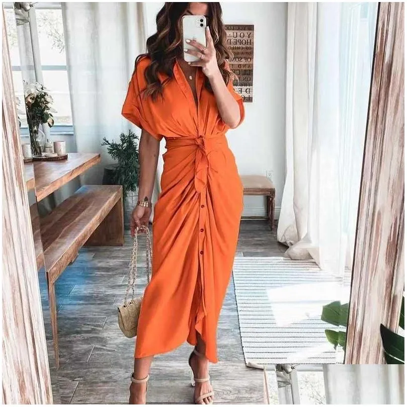 retail women shirt dresses designer commuting plus size s-3xl long dress fashion forged face clothing